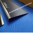 Накладки на пороги (carbon) Hyundai Solaris II (2017-) бренд – Alu-Frost (Польша) дополнительное фото – 3